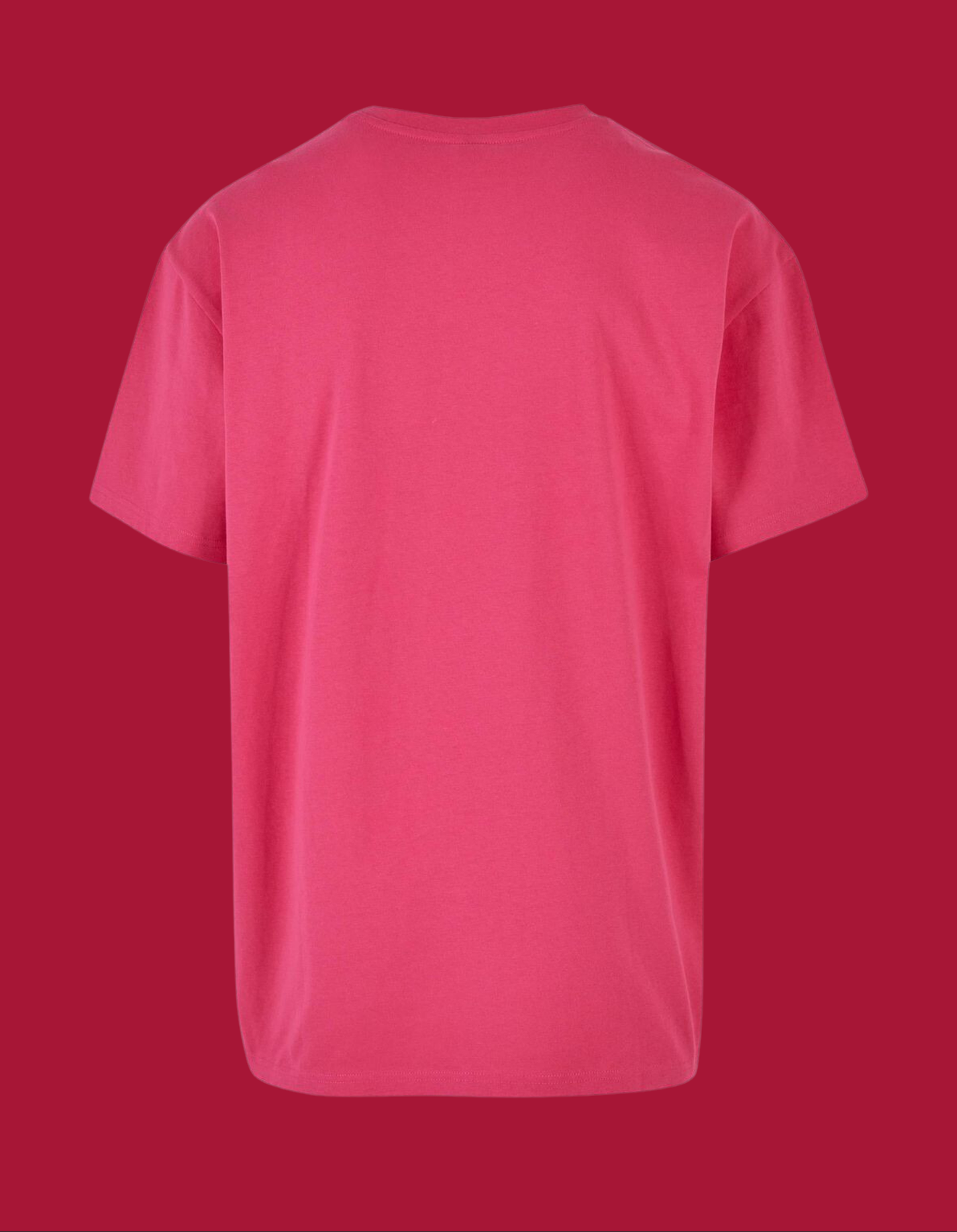T-shirt Oversize UNISEX - Hibiscus Pink
