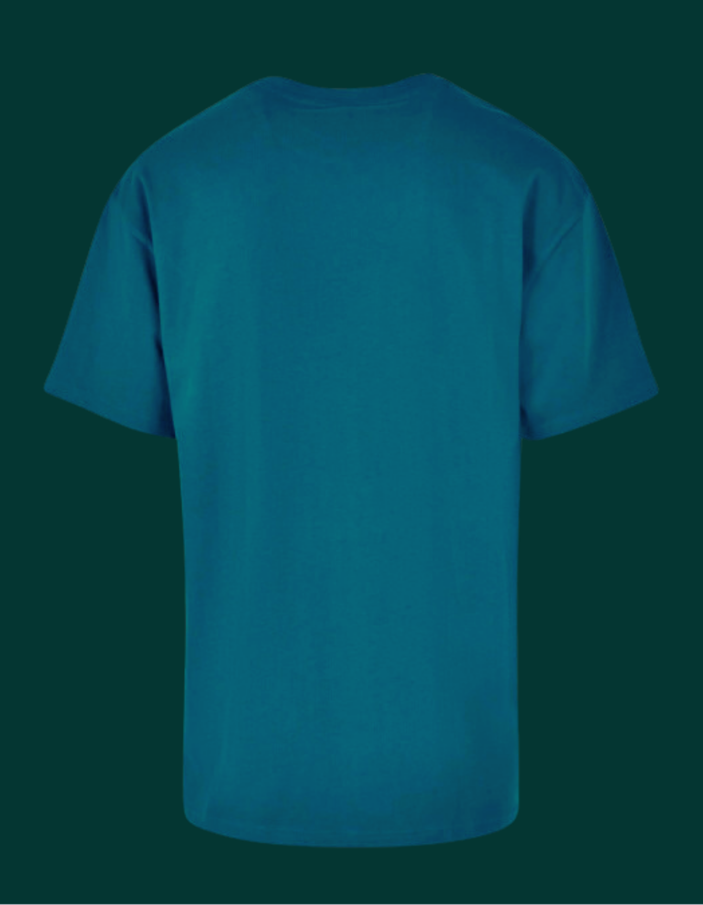 T-shirt Oversize UNISEX - Retro Green