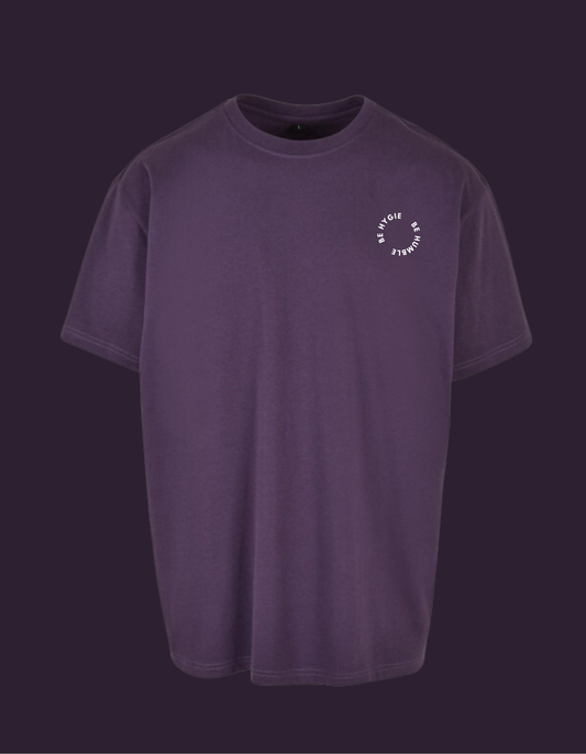 T-shirt Oversize UNISEX - Purple Night