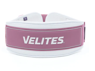 Ceinture d'haltérophilie - Rose