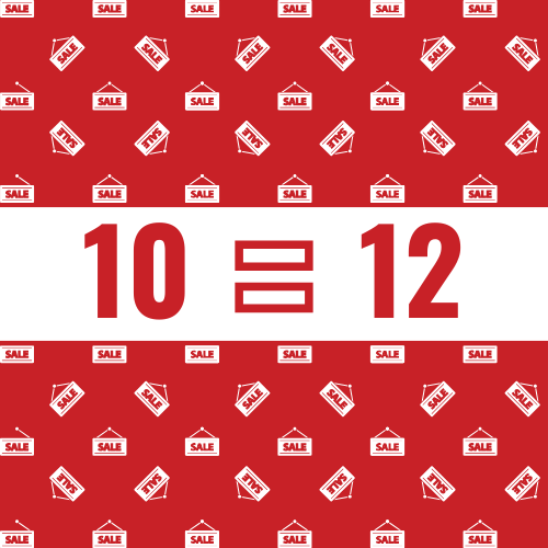 10 = 12